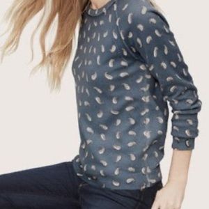 LOFT paisley print sweater